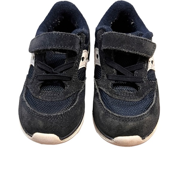 Saucony Kids' Hook And Loop Sneaker Blue Size 5.5XW Boys' Shoe - Picture 1 of 5